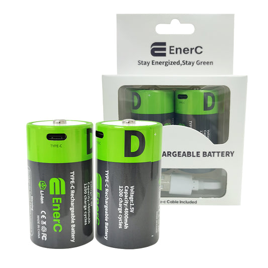 EnerC  D Type-C Battery 2 pack (Coming Soon)